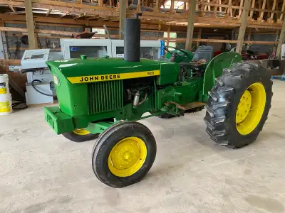 Diesel with three point hitch and pto ( no power steering) 5500 hours. Works great