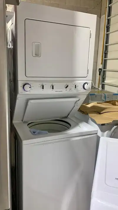Laundry Center 27" Frigidaire Electric White -Used $850, View more