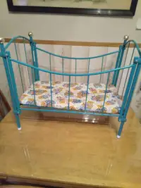 Vintage Metal Doll Bed from Eatons