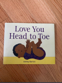 Love You Head to Toe hardcover book for baby toddler 