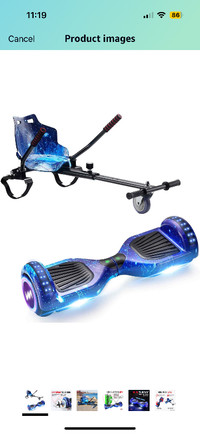 WEELMOTION Hoverboard go kart