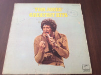 Disque vinyle «Tom Jones’Greatest Hits» 1974, Parrot London