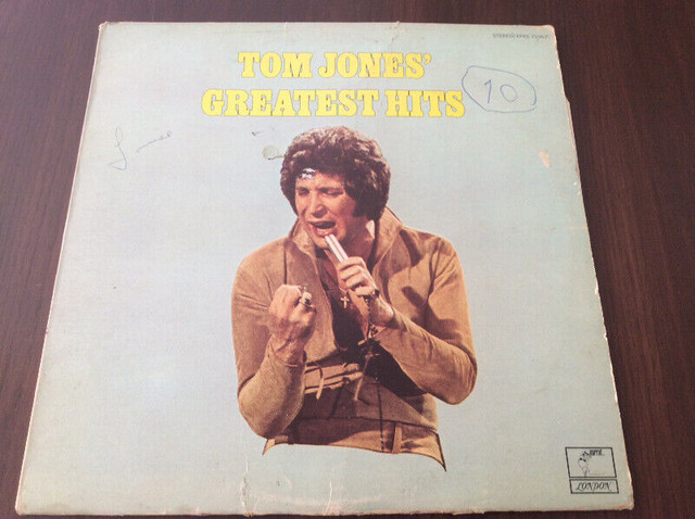 Disque vinyle «Tom Jones’Greatest Hits» 1974, Parrot London dans Art et objets de collection  à Ouest de l’Île