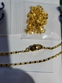 18k gold chains