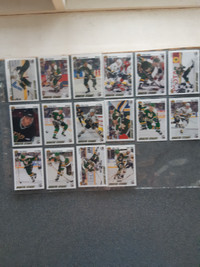 Carte de hockey North Stars du Minnesota Upper Deck 1991-1992