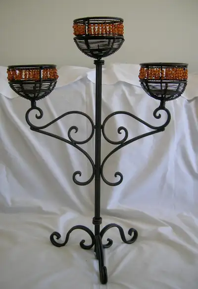 Wrought Iron Candelabras, View more