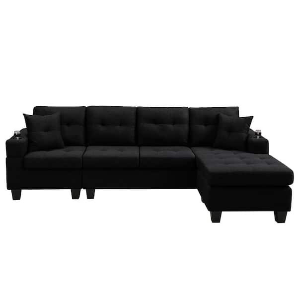 Most Selling Top Elegant Style Four-Seater Sectional Sofa Sale in Couches & Futons in Oshawa / Durham Region - Image 4