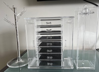 Acrylic Jewelry Organizers (all 3 incl)