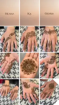 Henna mehndi artist 
