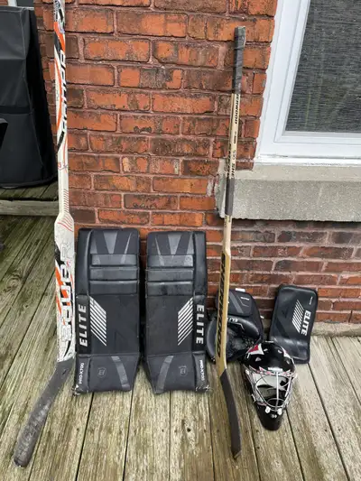Elite Hockey Road Hockey Goalie Set / Ensemble de gardien de but, View more