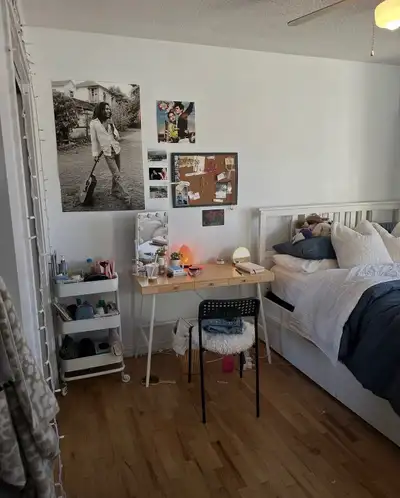We have 1 room to rent for available May 1 till Aug 31. Large 1 bedroom, comes with bed mattress you...