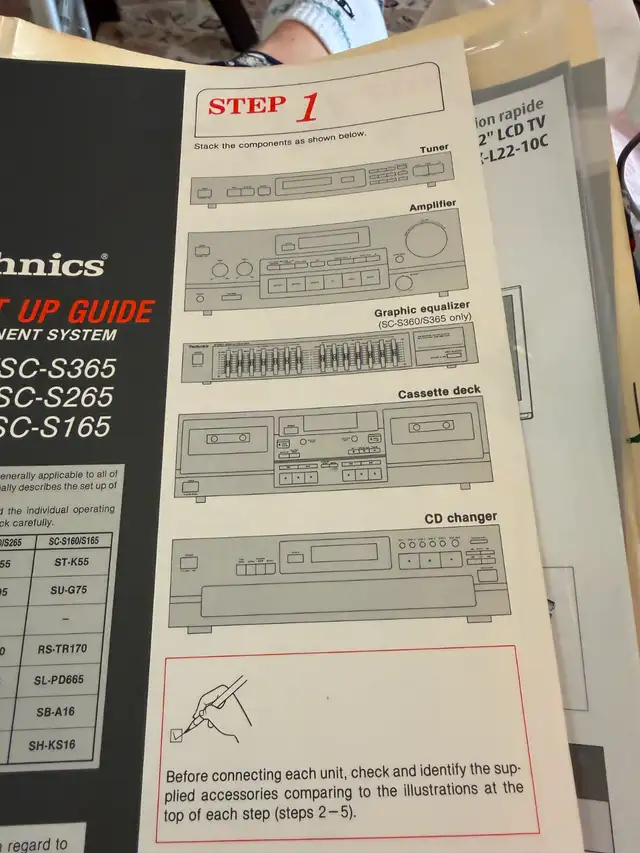 Technics Sound System with Four Speakers483180135717294082