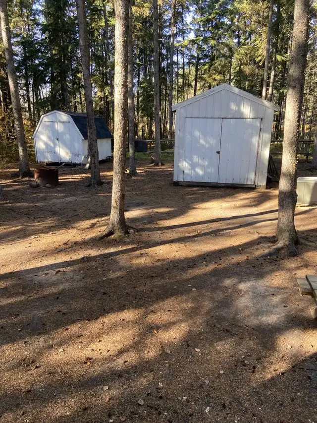A frame cabin