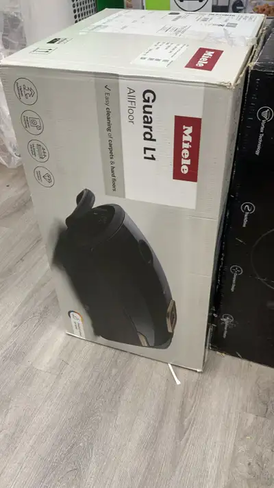 This brand new Miele Guard L1 AllFloor canister vacuum offers powerful cleaning performance for both...