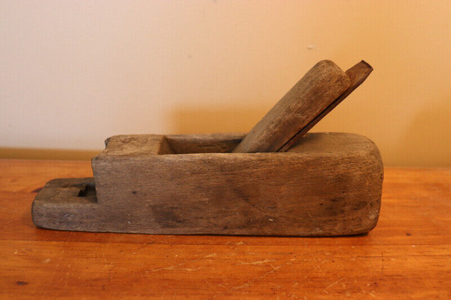 Old Primitive Woodworking Plane in Arts & Collectibles in London
