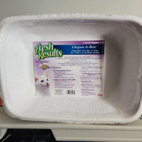 Fresh Results Disposable Litter Box 2 Pak. Brand New 