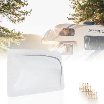 Never installed … RV Skylight Replacement 18" x 26" -Universal Outer Dome Fits All Standard 14"x22"...