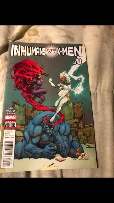 X-men inhumans comic , View more