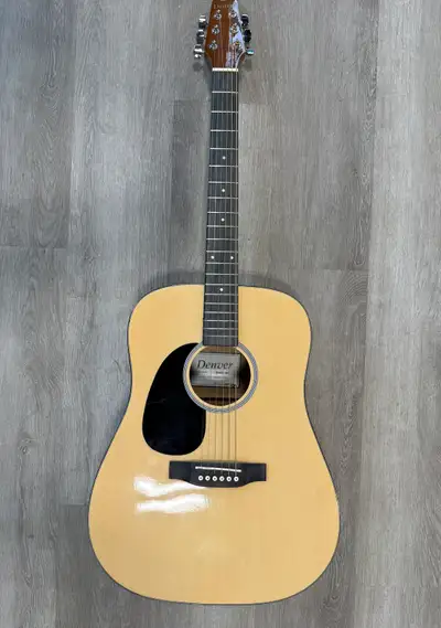 Denver DD44SL-NAT *Left Handed* Dreadnought Acoustic Guitar, View more