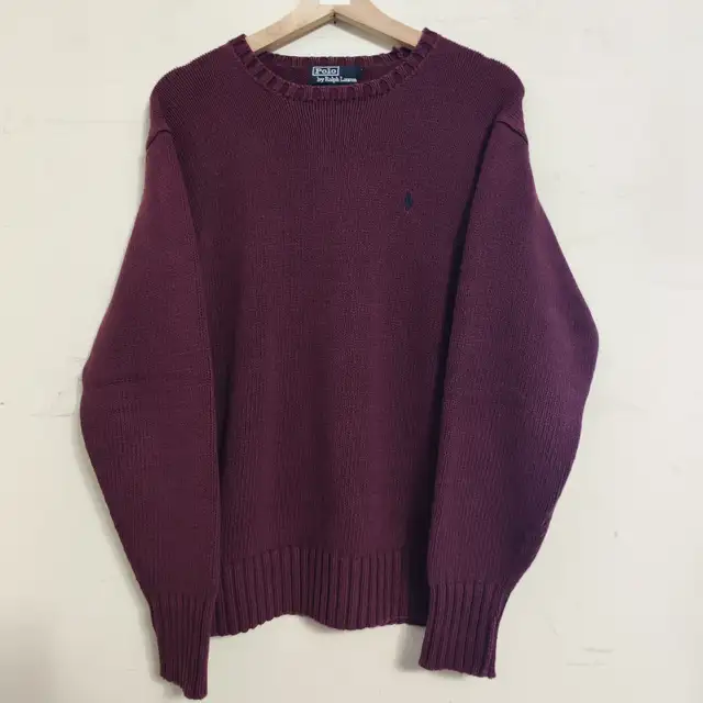 Polo Ralph Lauren Knit Sweater Burgundy 【 MENS SMALL 】 in Men's in City of Toronto - Image 2