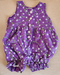Girl Purple Summer Outfit