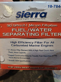 Fuel water separating filter