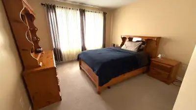 Double (Full) Bedroom Set - Good Condition, View more