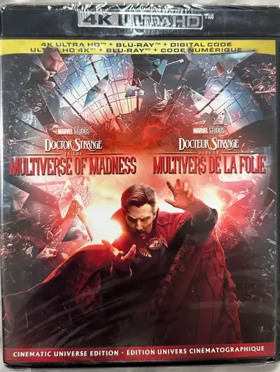 Doctor Strange in the Multiverse of Madness 4K UHD+Blu-ray, View more