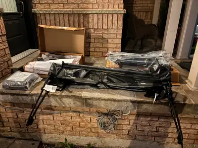 I have a BRAND NEW, unused, Jeep Wrangler 4 Door Soft Top compatible from 2007 to 2018. All original...