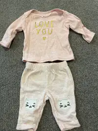 Newborn baby girl outfit