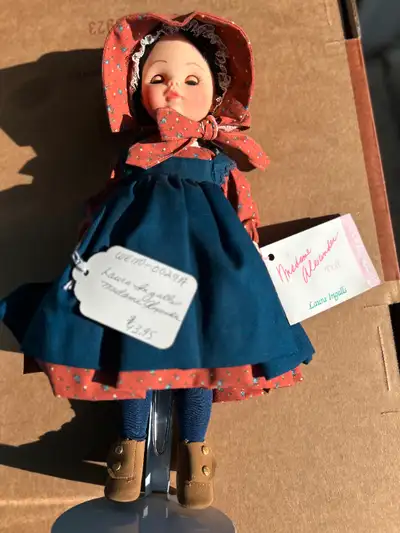 COLLECTABLE Madame Alexander Vintage Doll Laura Ingalls 1531 14" Little House On The Prairie AS PICT...
