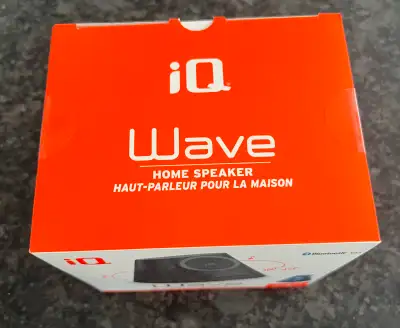 Brand New iQ Wave IQWHS1 Home Speaker + Wireless Charger, View more