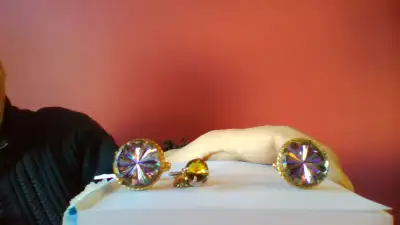 Blingy 3 piece CUFFLINKS SET w/TIE TACK, View more