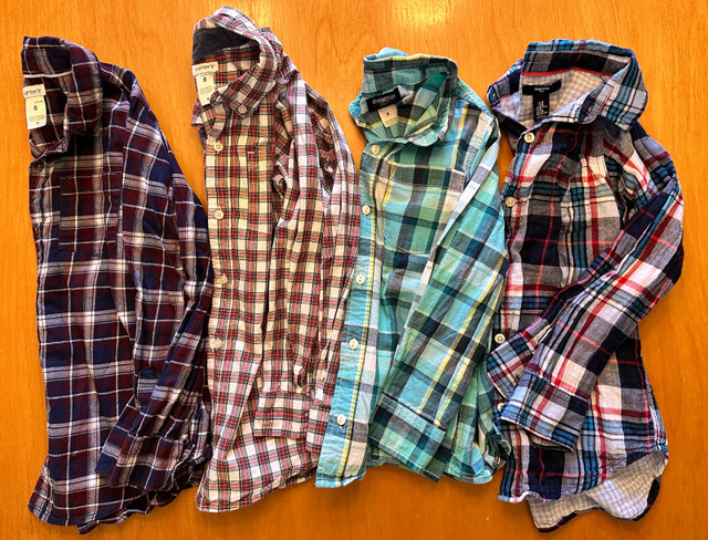 Boys Size 8 Button Down Shirt Lot in Kids & Youth in Thunder Bay - Image 3
