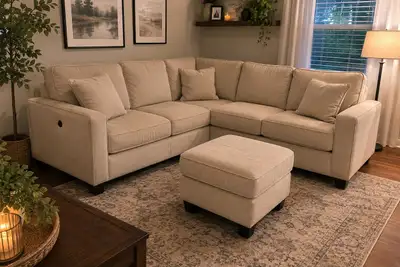Must Go ASAP! 5 Seater sectional couch sectional sofa, View more