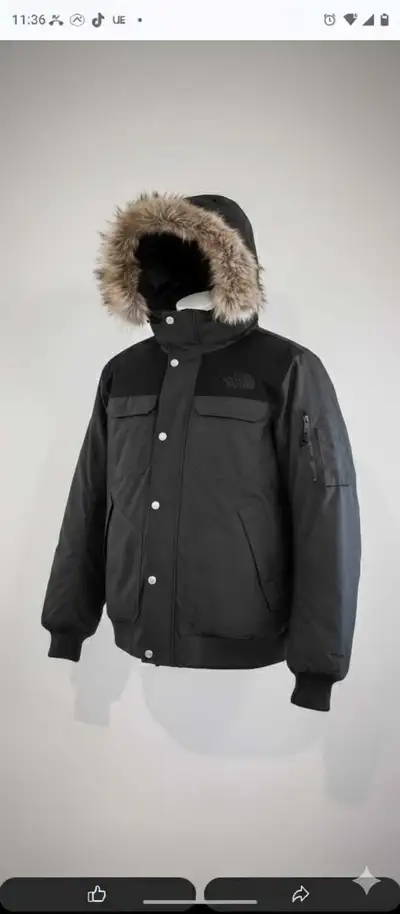 Super warm Northface jacket, worn one season. Over 400 brand new. Price is firm
