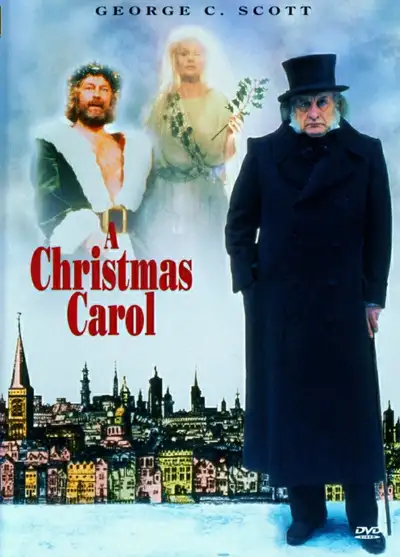 A CHRISTMAS CAROL - 1984 Version of SCROOGE starring George C. Scott - Remastered DVD - ENGLISH LANG...