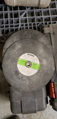 2 x Stihl stone  cutting wheel 12"