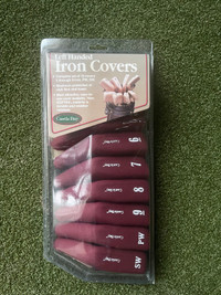 New Left Handed Castle Bay Golf Iron Cover Set