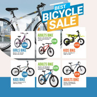 Price Drop Sale on Bicycle | Available In Many Sizes
