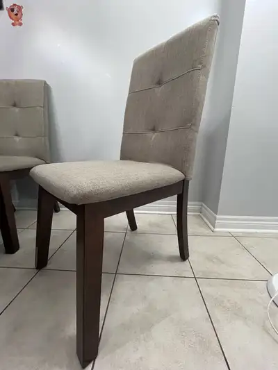 Dining table with 6 chairs, View more