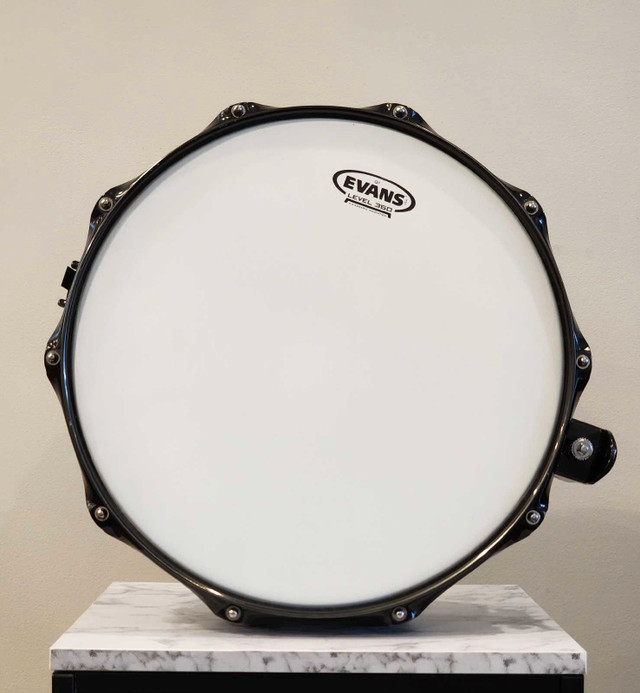 DW Black Nickel over Brass 14"x5" Snare  in Drums & Percussion in Oshawa / Durham Region - Image 4