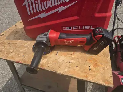 Milwaukee Angle Grinder, View more
