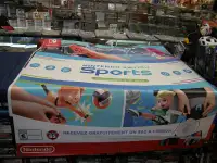 Grosse Pancarte Commercial Réversible Nintendo Switch Sports