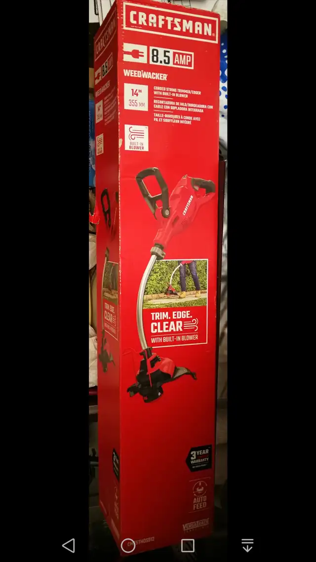 CRAFTSMAN® 8.5 Amp 14-in Electric WEEDWACKER® Trimmer