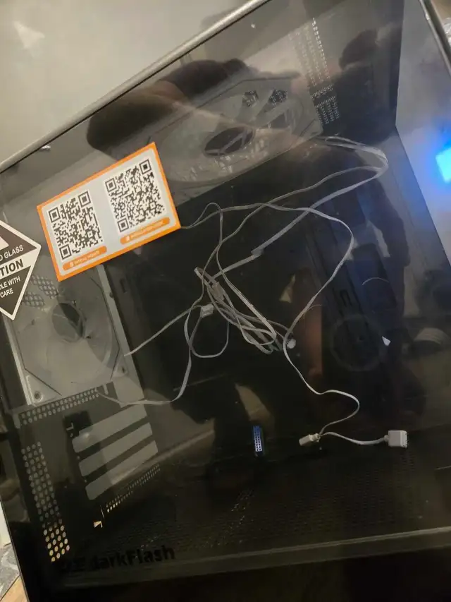 Micro-ATX PC Case, 3  ARGB Fans Computer Case,  550w power s in System Components in City of Toronto - Image 3