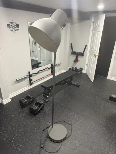 IKEA Hektar Floor Lamp - Dark Grey, View more