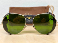 Vintage Cebe Carnet De Vol Aviator Sunglasses