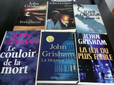 livres,roman auteur John Grisham, View more