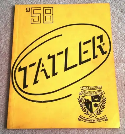 Tillsonburg District High School Tatler Yearbook Class of 1958, View more
